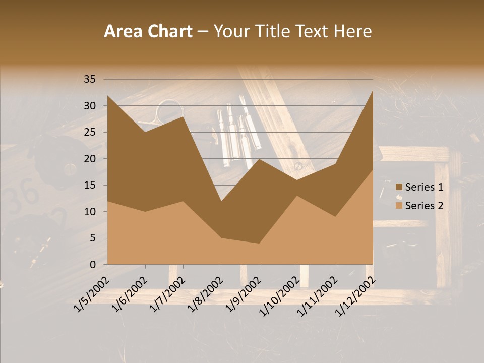 Box Death Wooden PowerPoint Template