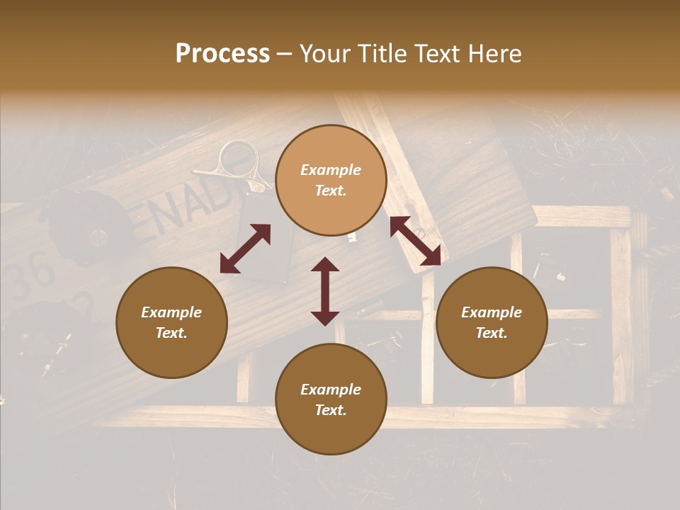 Box Death Wooden PowerPoint Template
