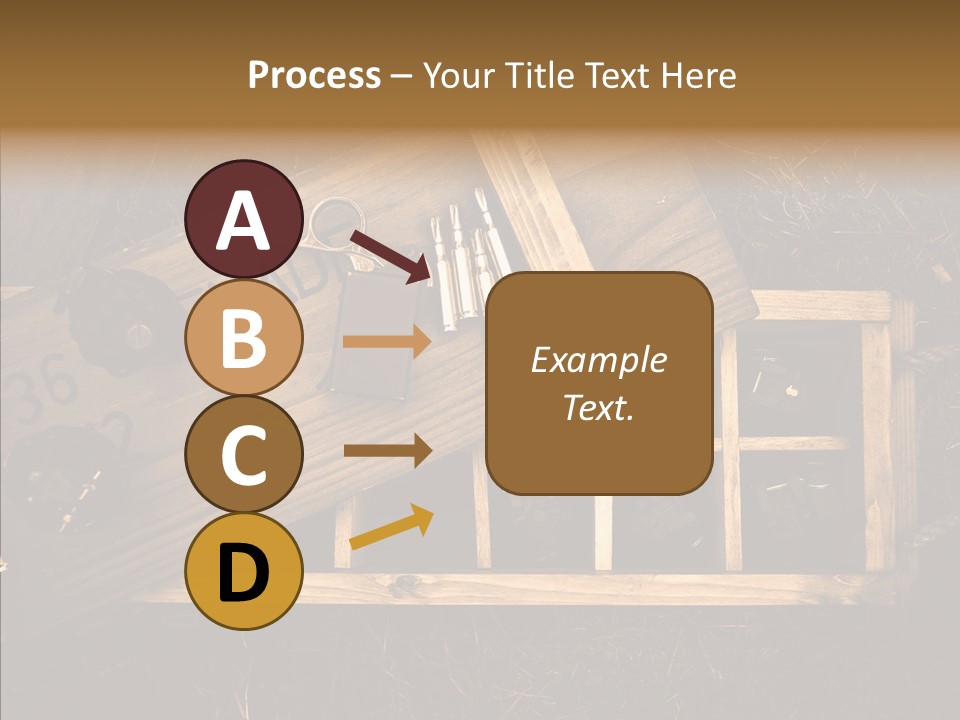 Box Death Wooden PowerPoint Template
