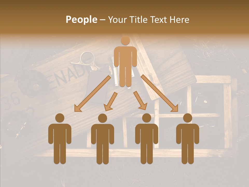 Box Death Wooden PowerPoint Template