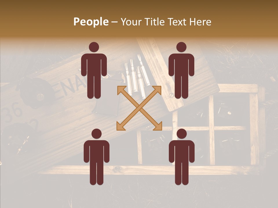 Box Death Wooden PowerPoint Template