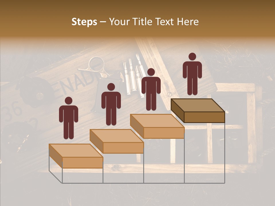 Box Death Wooden PowerPoint Template