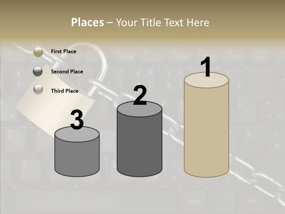 Accessibility Chain Notebook PowerPoint Template