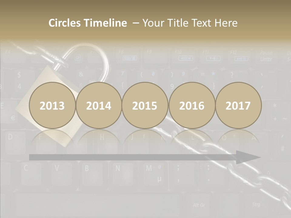 Accessibility Chain Notebook PowerPoint Template