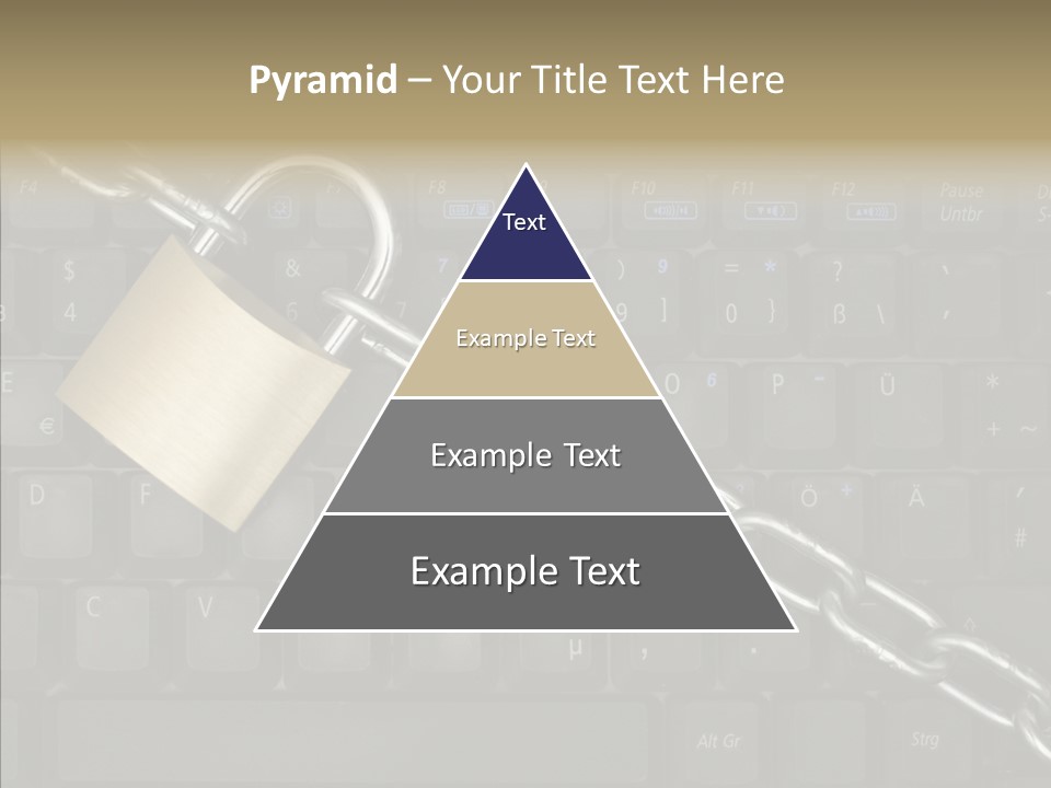 Accessibility Chain Notebook PowerPoint Template
