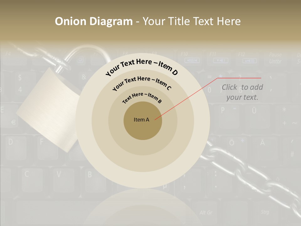 Accessibility Chain Notebook PowerPoint Template