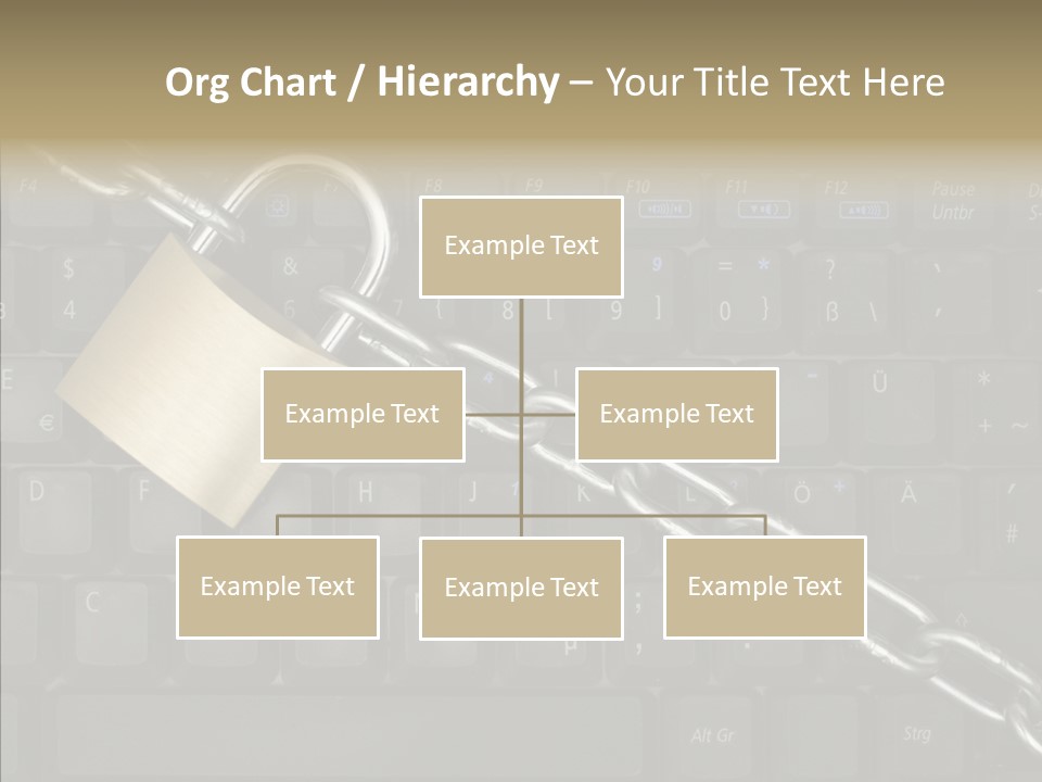 Accessibility Chain Notebook PowerPoint Template