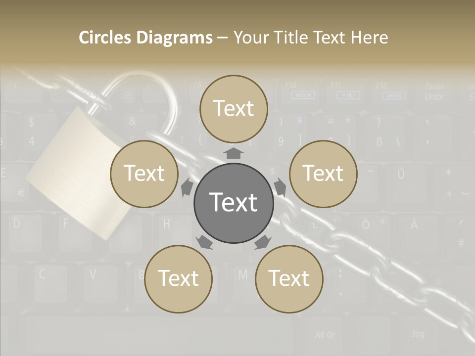 Accessibility Chain Notebook PowerPoint Template