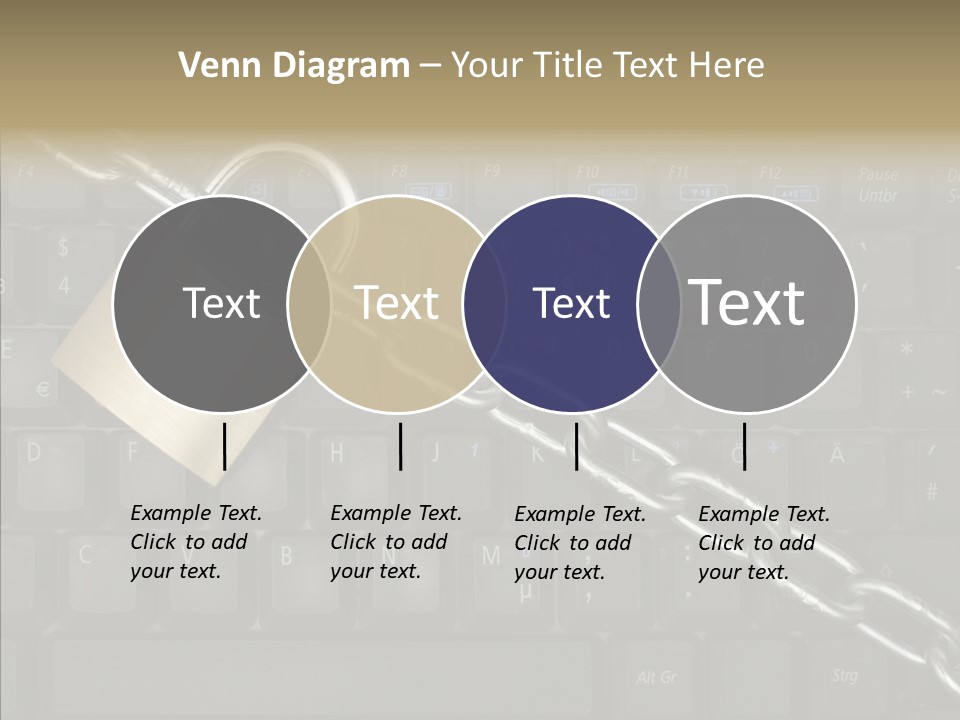 Accessibility Chain Notebook PowerPoint Template
