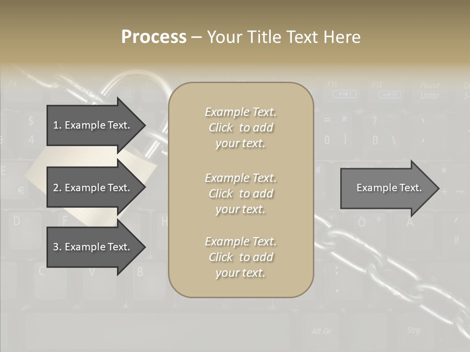 Accessibility Chain Notebook PowerPoint Template