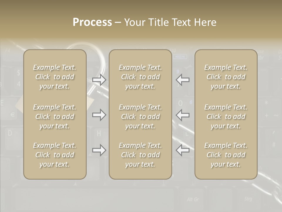 Accessibility Chain Notebook PowerPoint Template