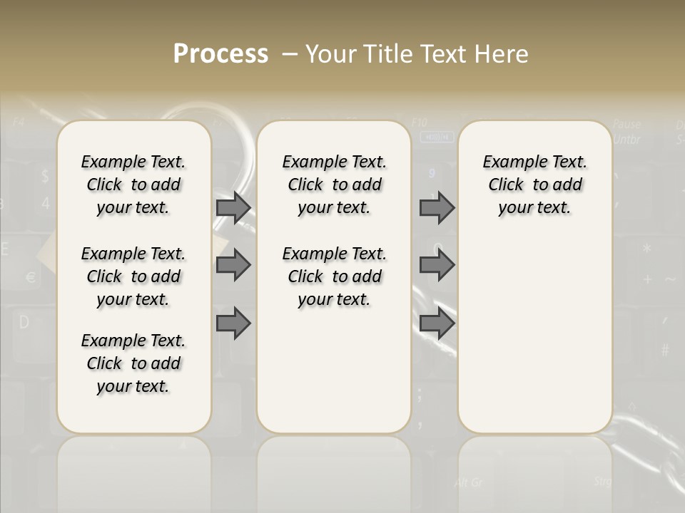 Accessibility Chain Notebook PowerPoint Template