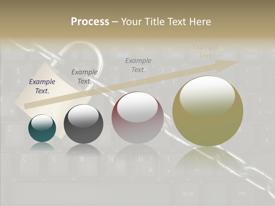 Accessibility Chain Notebook PowerPoint Template