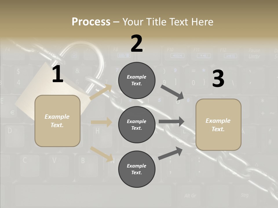Accessibility Chain Notebook PowerPoint Template