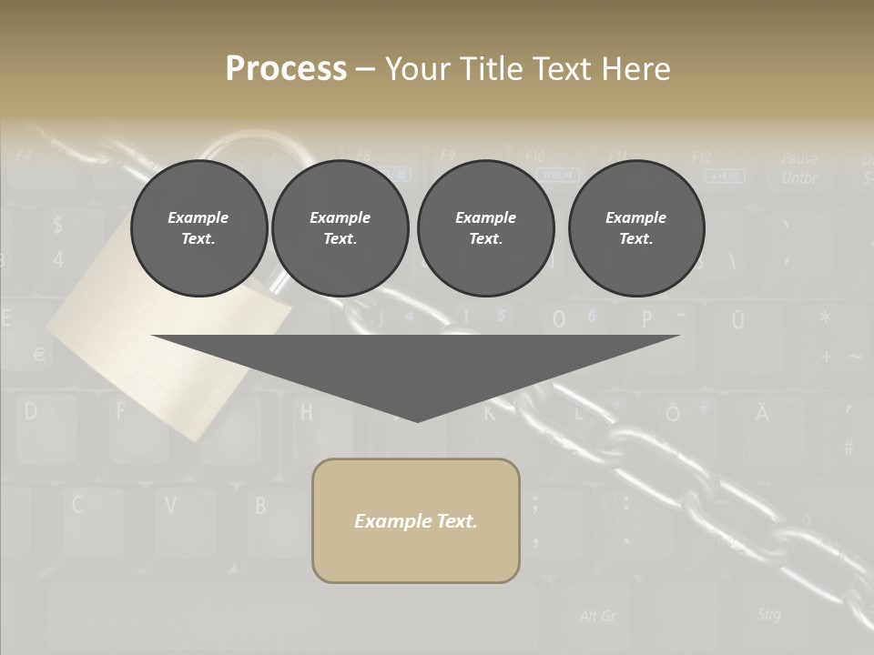 Accessibility Chain Notebook PowerPoint Template