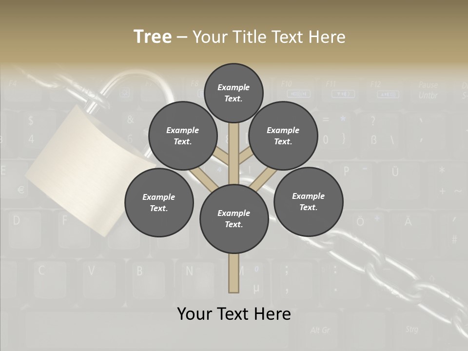 Accessibility Chain Notebook PowerPoint Template