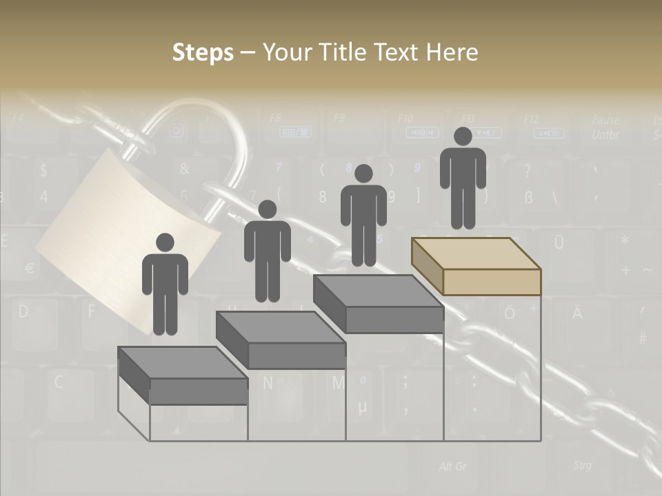 Accessibility Chain Notebook PowerPoint Template
