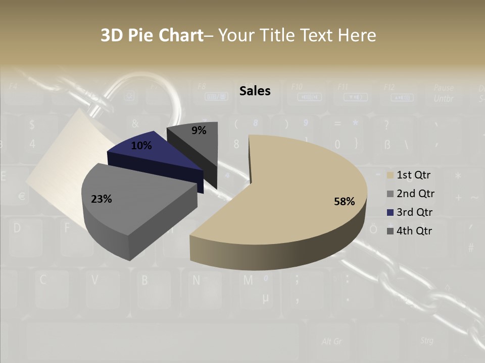 Accessibility Chain Notebook PowerPoint Template