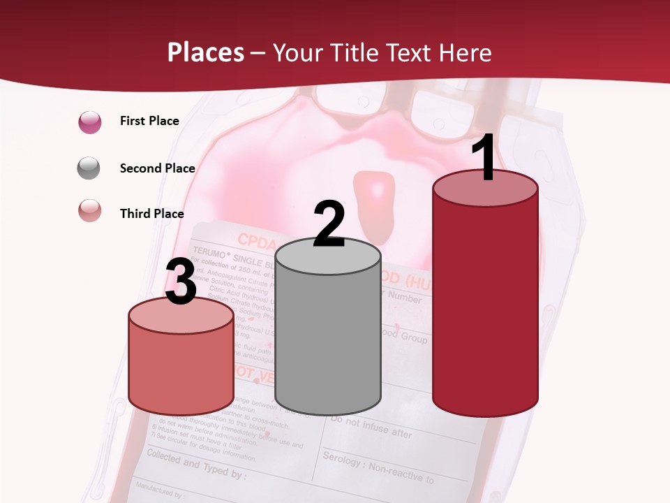 Donate Plastic Human PowerPoint Template