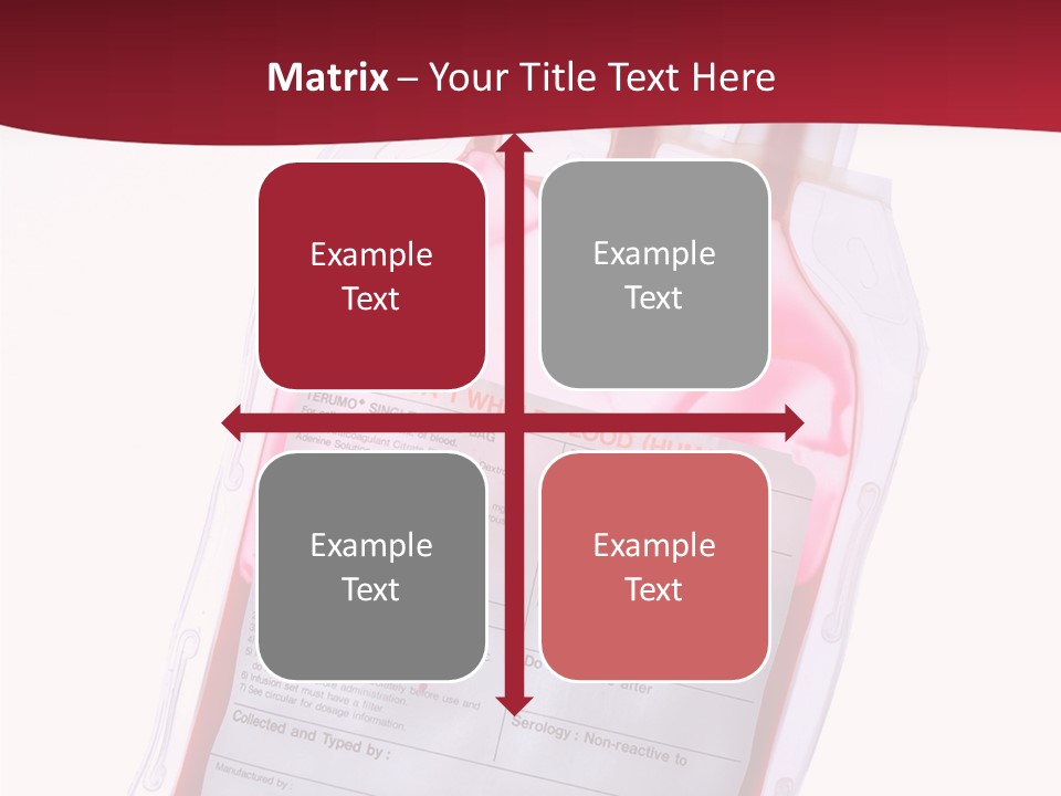 Donate Plastic Human PowerPoint Template