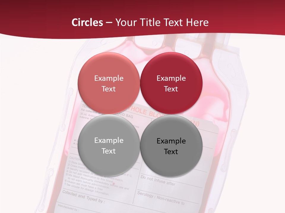 Donate Plastic Human PowerPoint Template