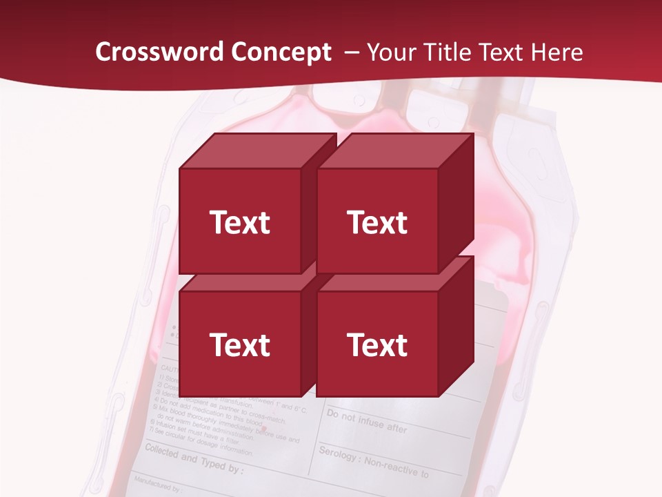 Donate Plastic Human PowerPoint Template