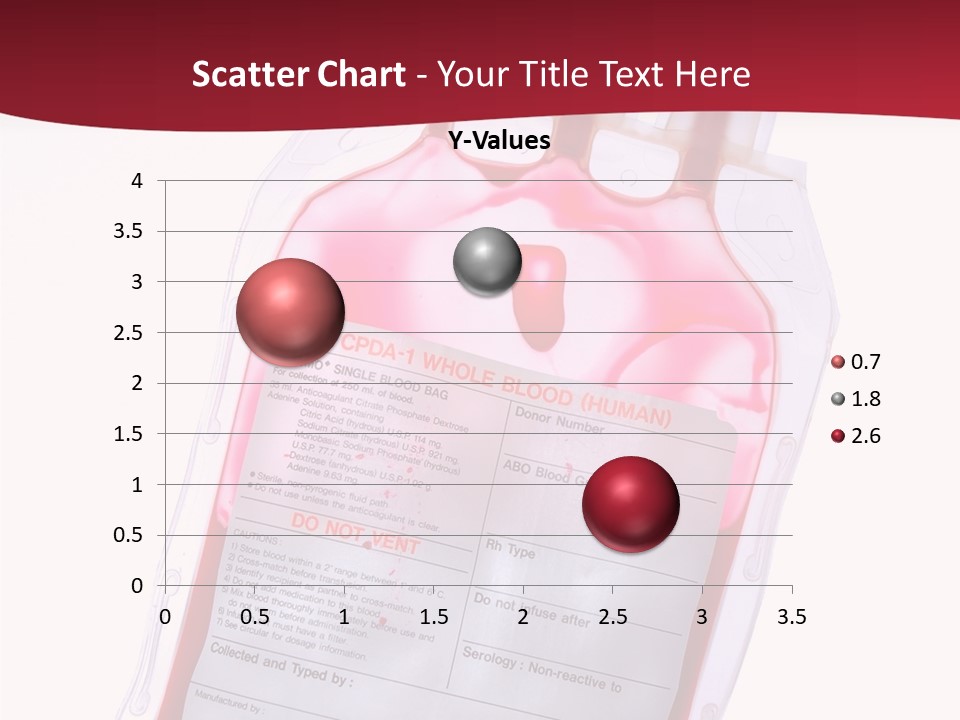 Donate Plastic Human PowerPoint Template