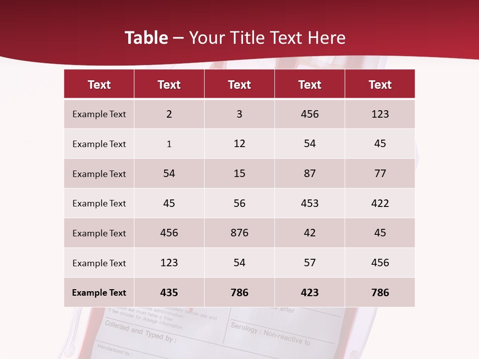 Donate Plastic Human PowerPoint Template