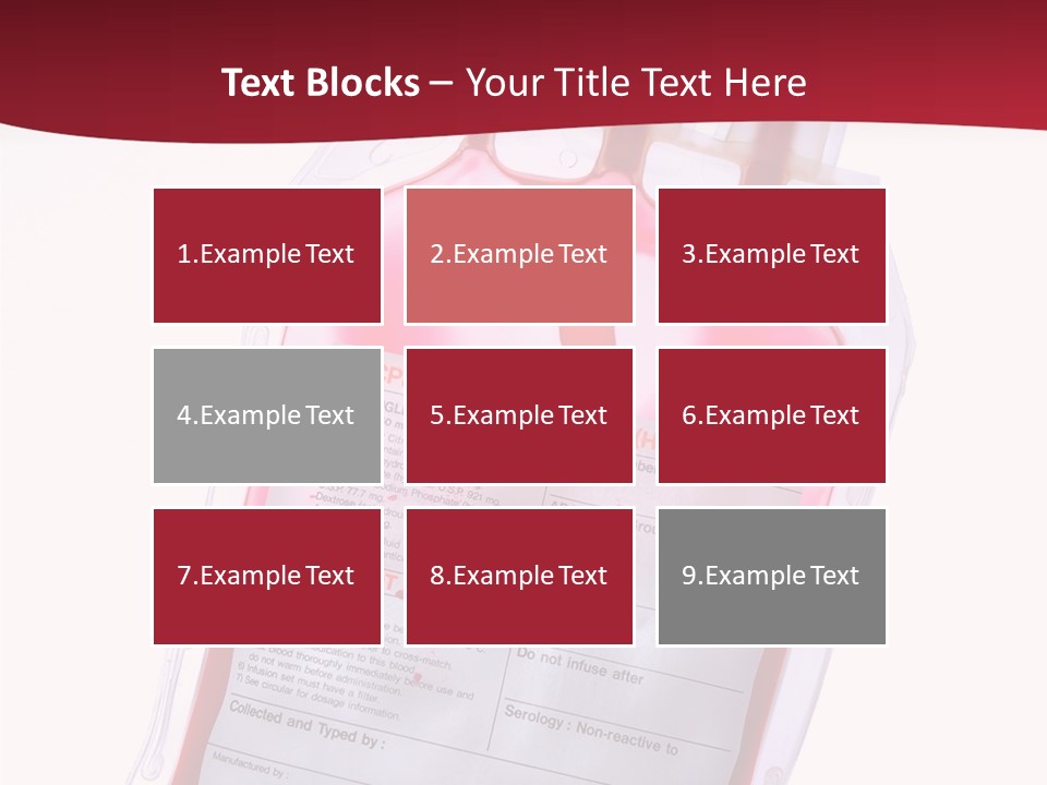 Donate Plastic Human PowerPoint Template
