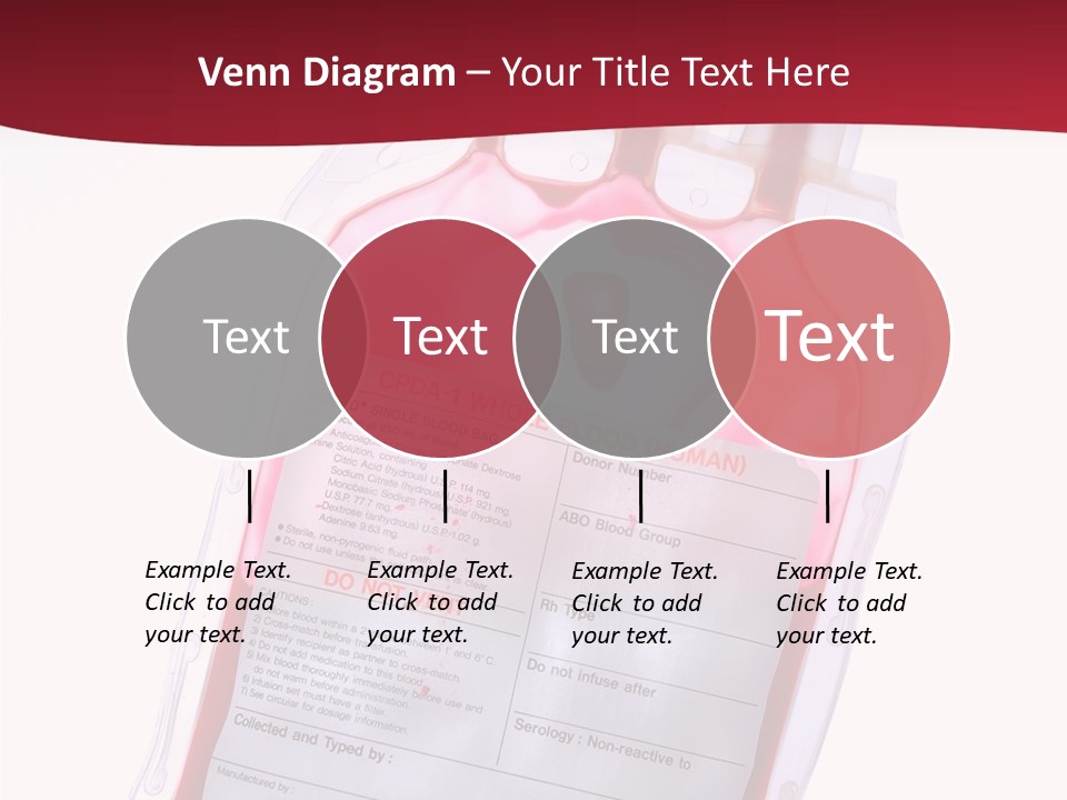 Donate Plastic Human PowerPoint Template