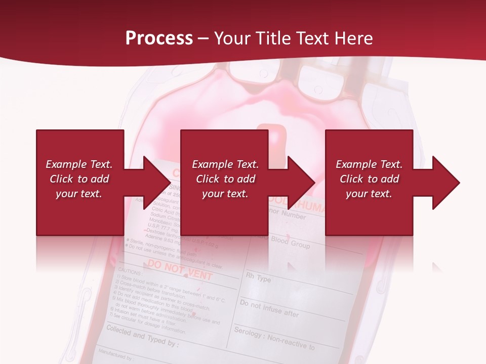 Donate Plastic Human PowerPoint Template