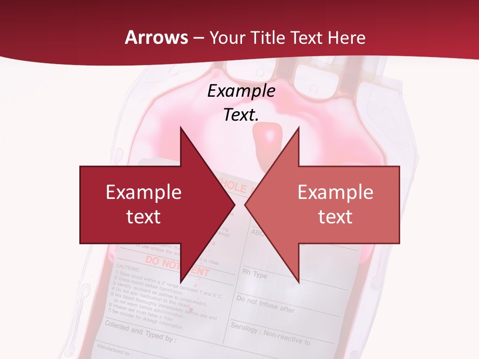 Donate Plastic Human PowerPoint Template