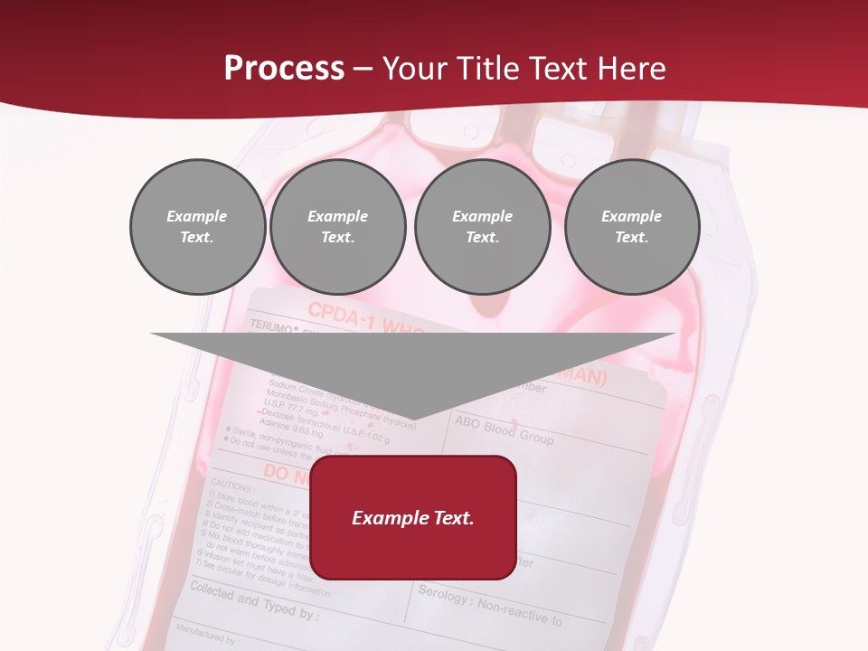 Donate Plastic Human PowerPoint Template