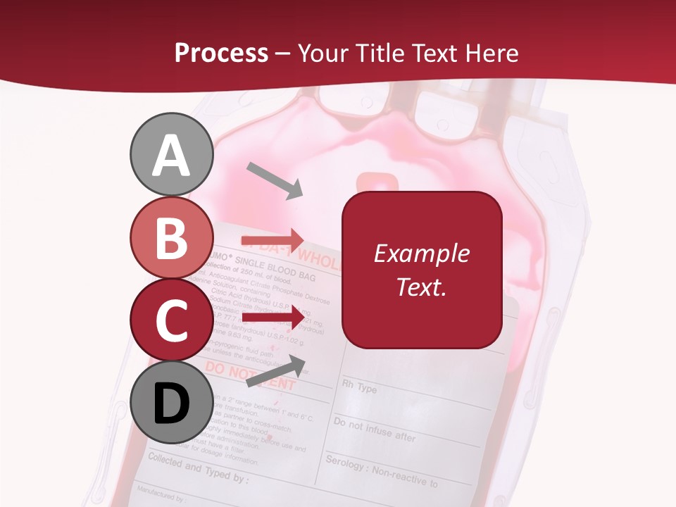 Donate Plastic Human PowerPoint Template