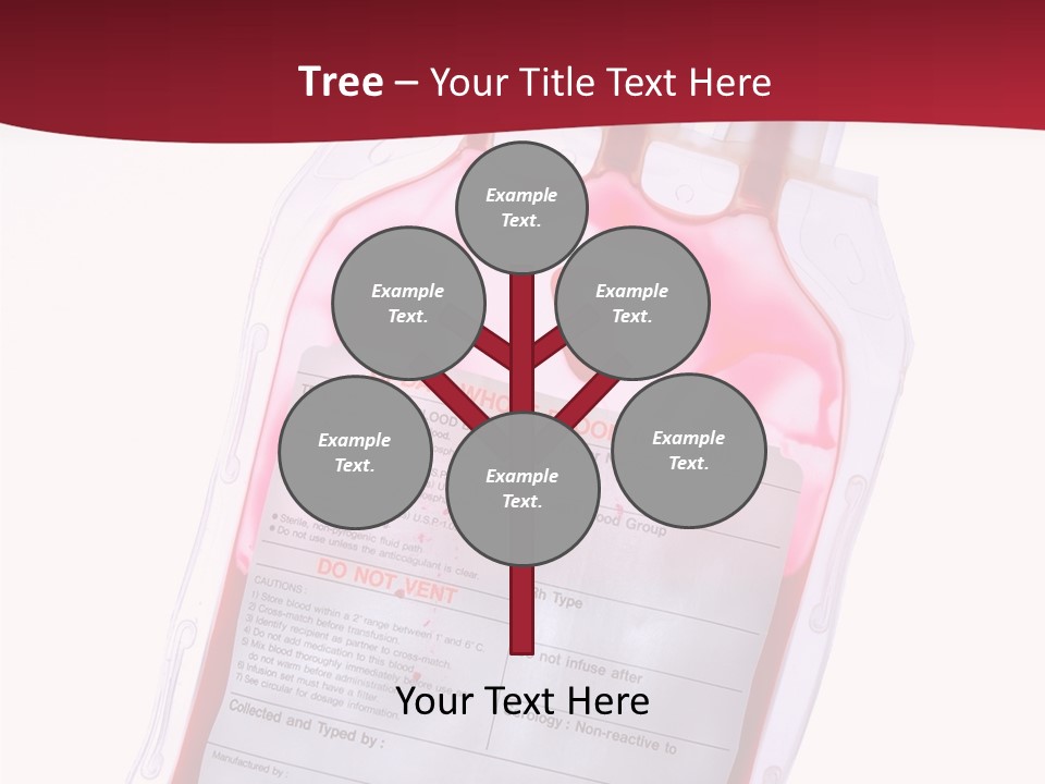 Donate Plastic Human PowerPoint Template
