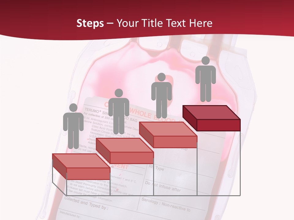 Donate Plastic Human PowerPoint Template