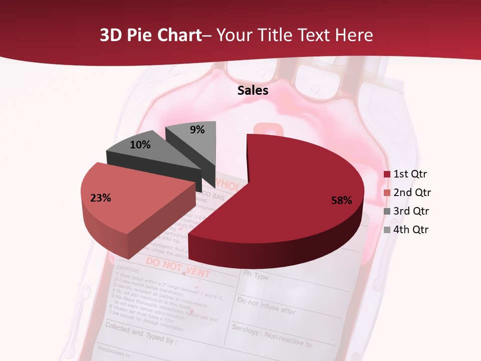 Donate Plastic Human PowerPoint Template
