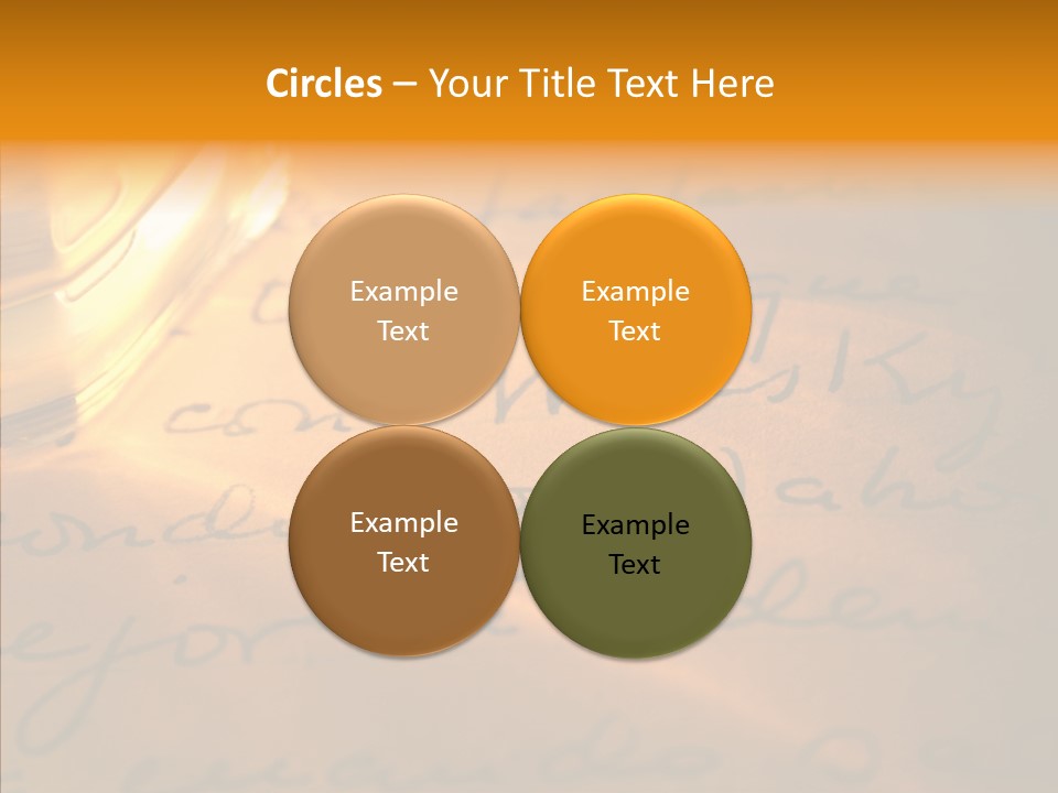 Vintage Handwriting Scotland PowerPoint Template