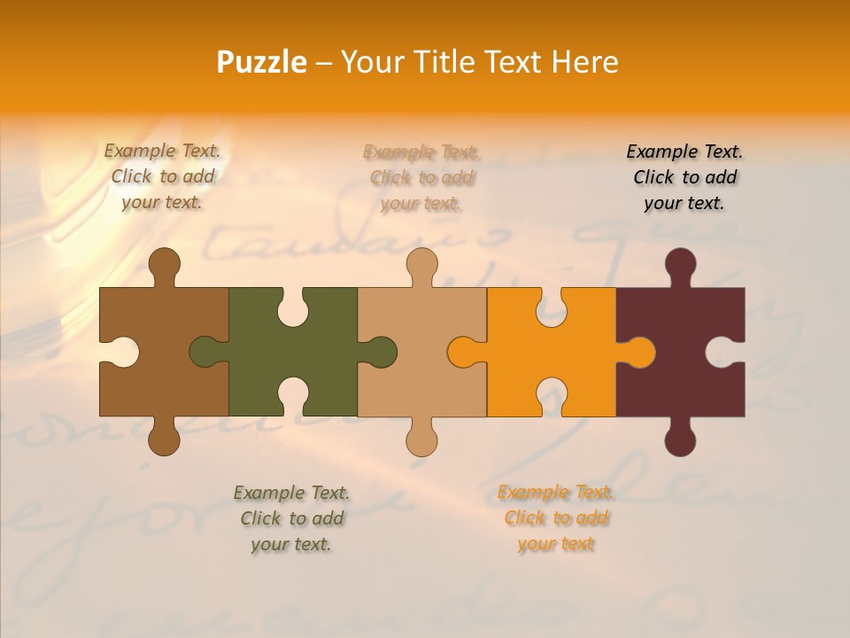 Vintage Handwriting Scotland PowerPoint Template