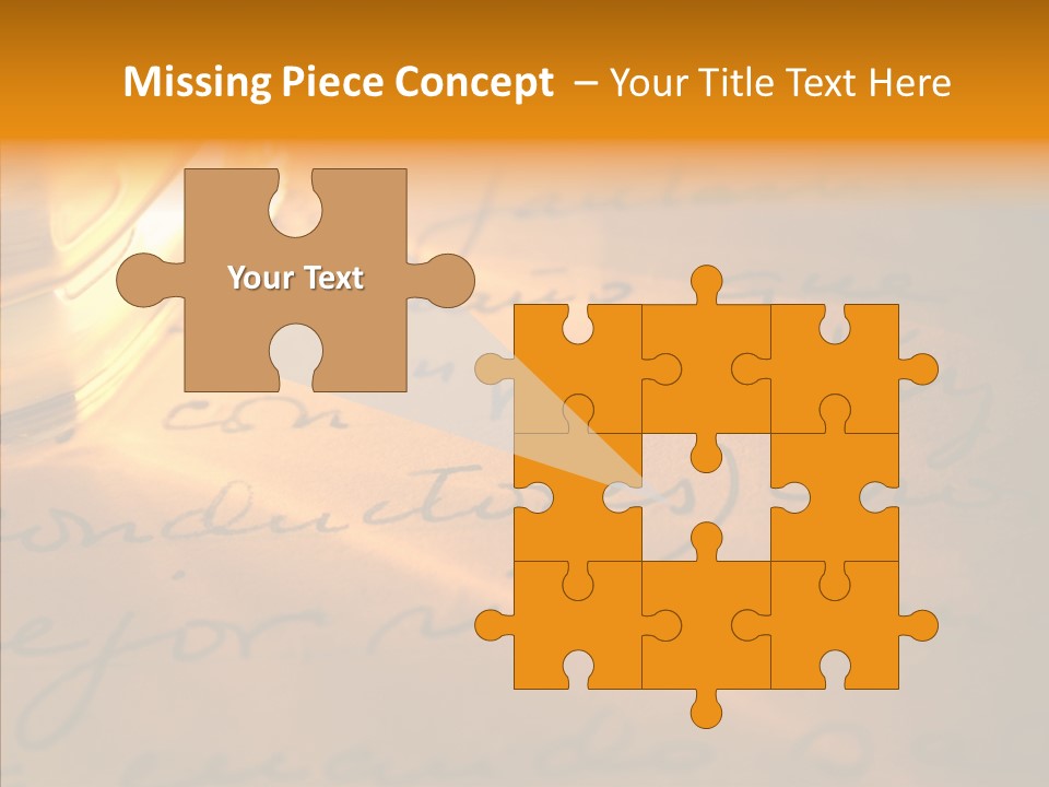 Vintage Handwriting Scotland PowerPoint Template