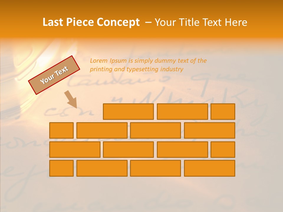 Vintage Handwriting Scotland PowerPoint Template