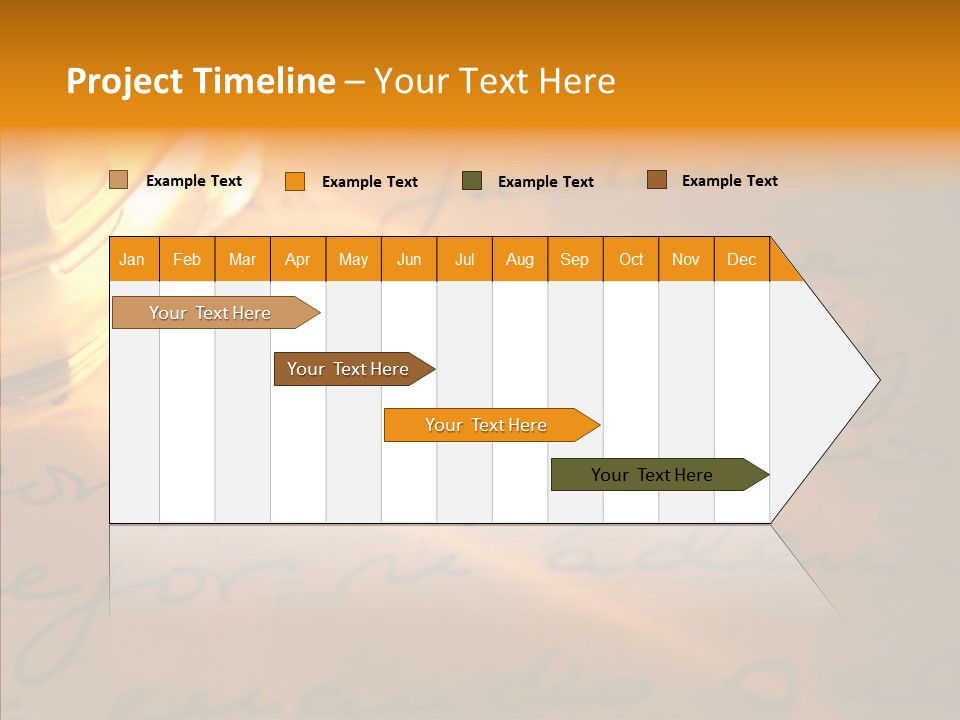 Vintage Handwriting Scotland PowerPoint Template