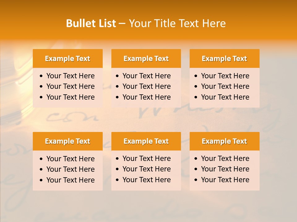 Vintage Handwriting Scotland PowerPoint Template