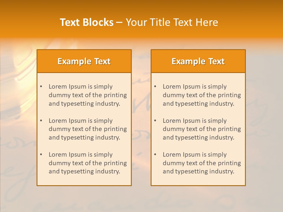 Vintage Handwriting Scotland PowerPoint Template