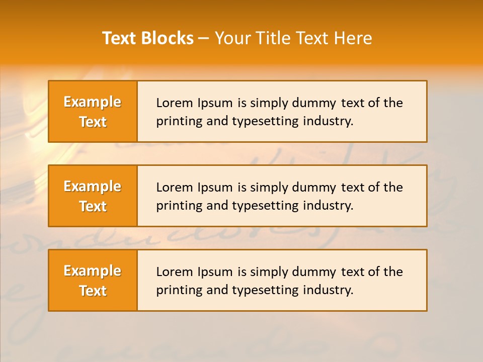 Vintage Handwriting Scotland PowerPoint Template
