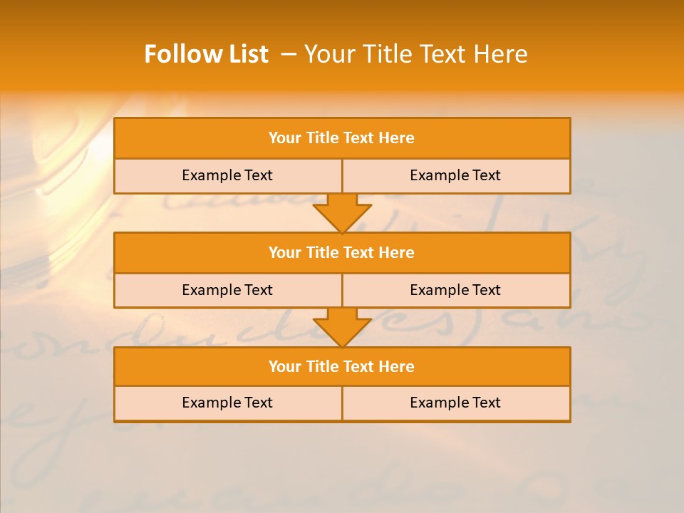 Vintage Handwriting Scotland PowerPoint Template