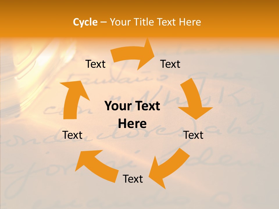 Vintage Handwriting Scotland PowerPoint Template