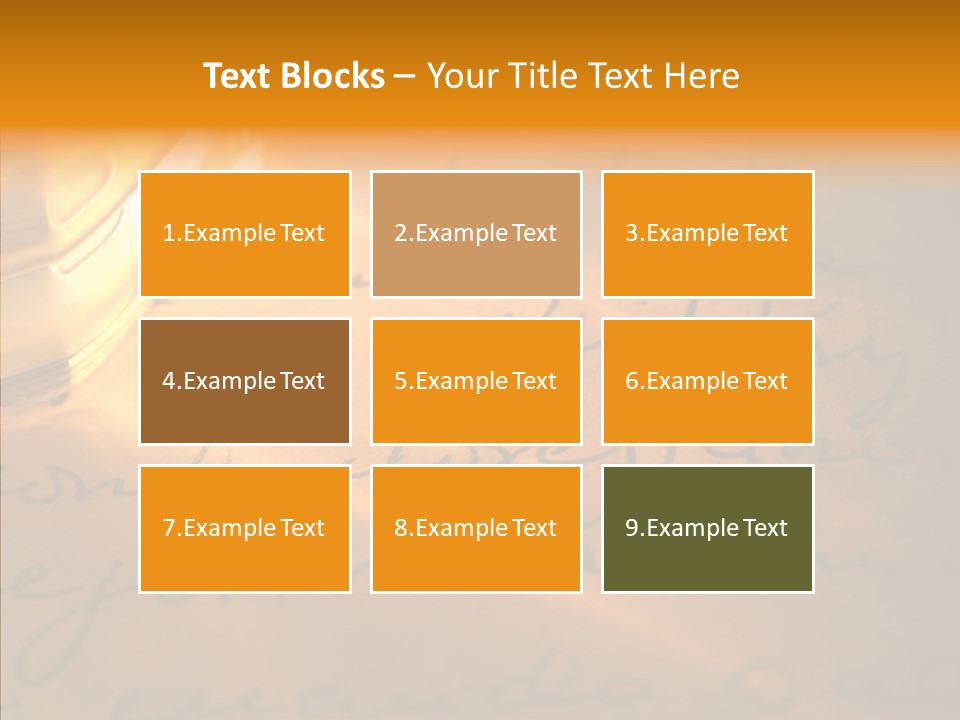 Vintage Handwriting Scotland PowerPoint Template