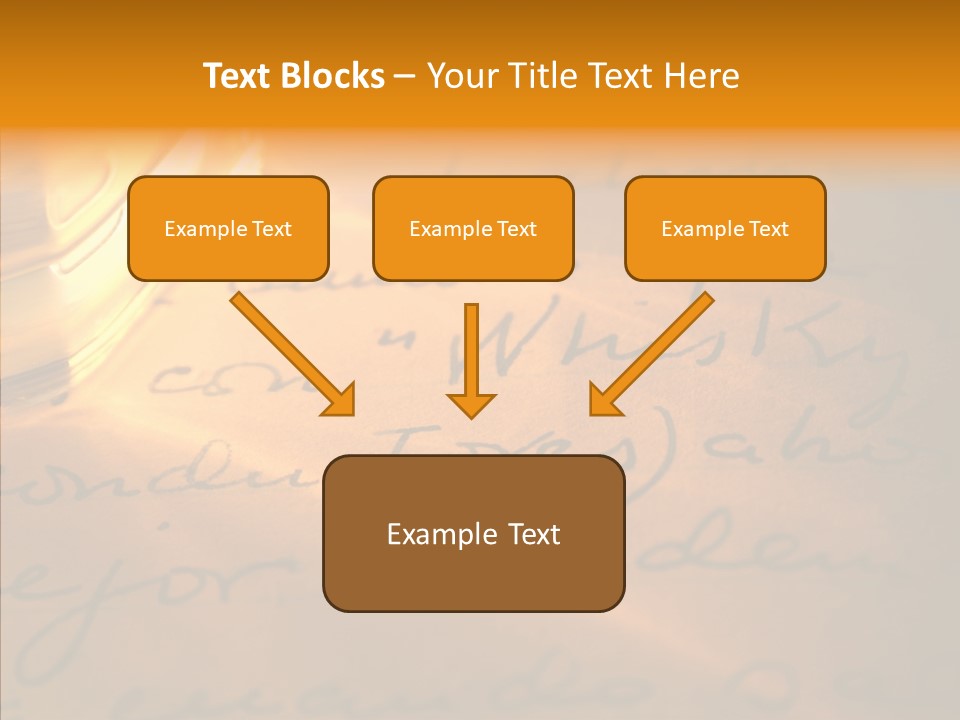 Vintage Handwriting Scotland PowerPoint Template