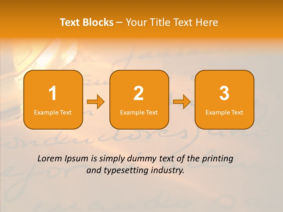 Vintage Handwriting Scotland PowerPoint Template